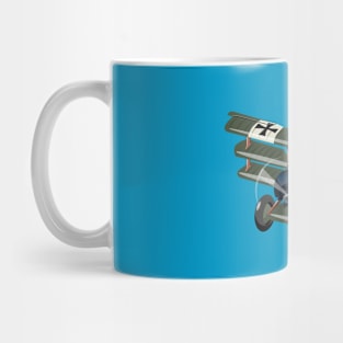 Cartoon retro fighter Mug